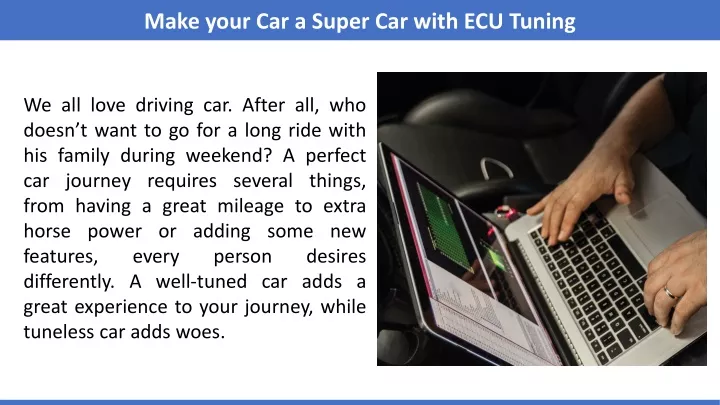 make your car a super car with ecu tuning