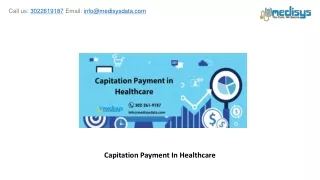 capitation payment in healthcare