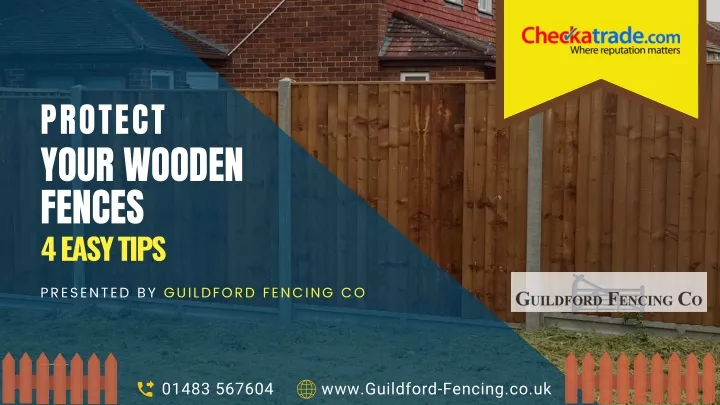 protect your wooden fences 4 easy tips