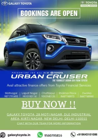 Buy Toyota Urban Cruiser