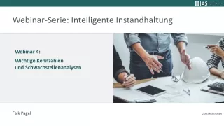 Instandhaltungskennzahlen und Schwachstellenanalyse