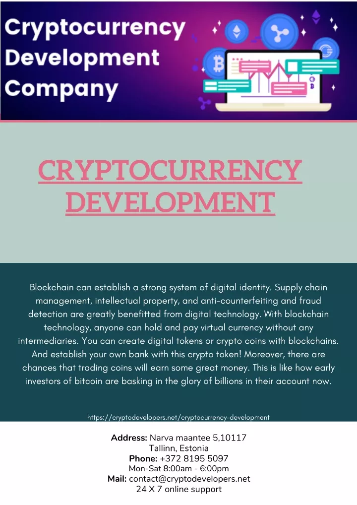 cryptocurrency development