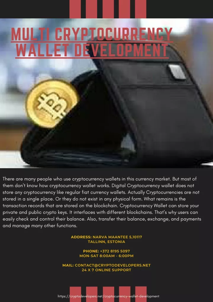 multi cryptocurrency wallet development