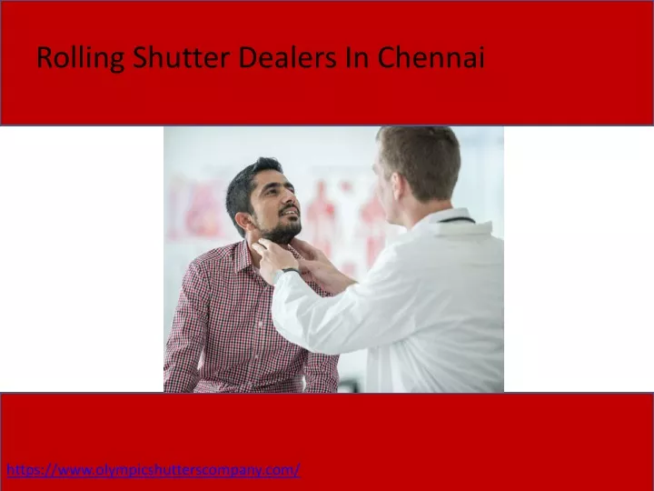 rolling shutter dealers in chennai