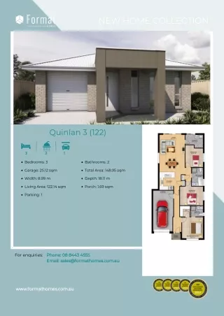 3 Bed Quinlan New Home by Format Homes | New House ...