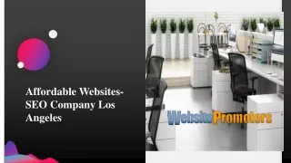 Affordable Websites- SEO Company Los Angeles