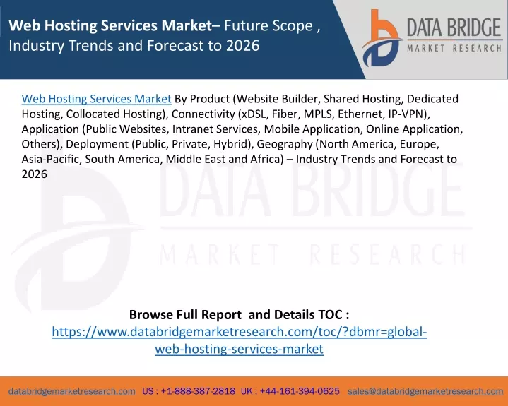 web hosting services market future scope industry