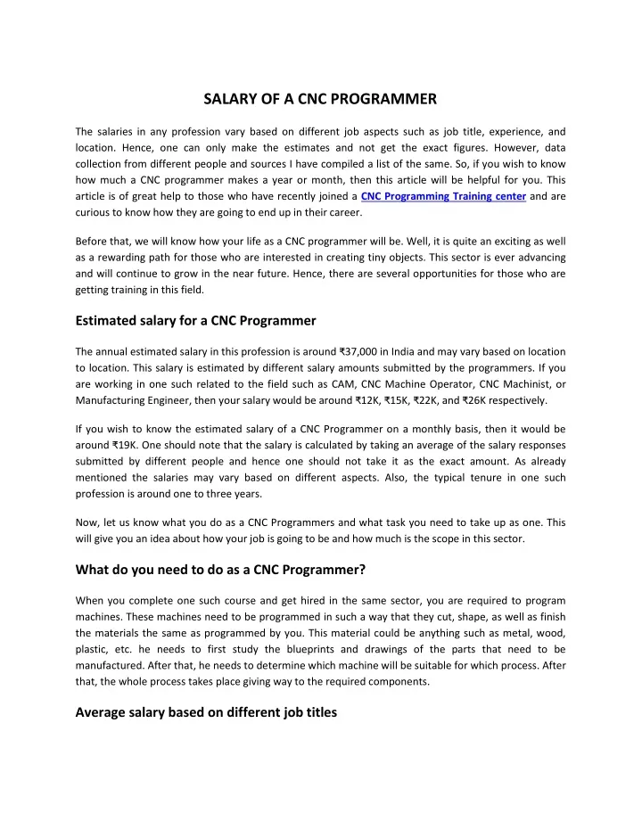 salary of a cnc programmer