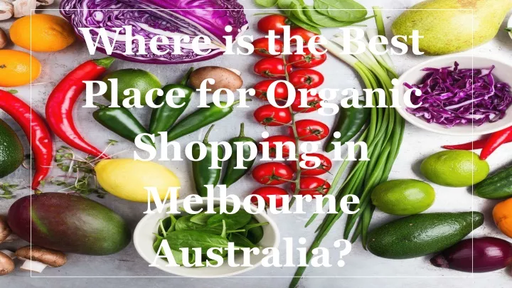 where is the best place for organic shopping