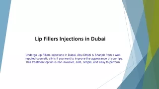 lip fillers injections in dubai