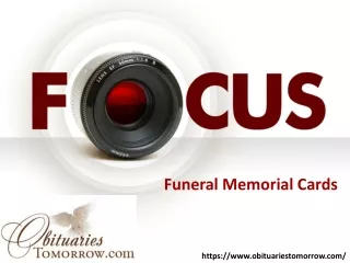 Funeral Memorial Cards