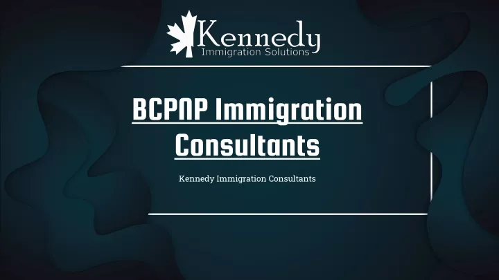 bcpnp immigration consultants