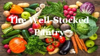 the well stocked pantry