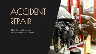 accident repair