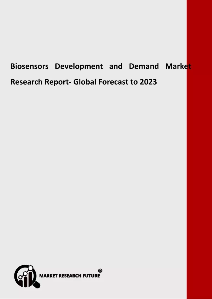 biosensors development and demand market research