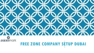 free zone company setup dubai