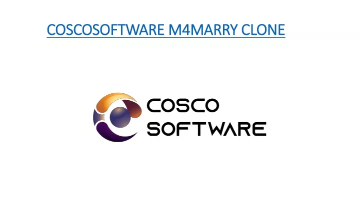 coscosoftware m4marry clone