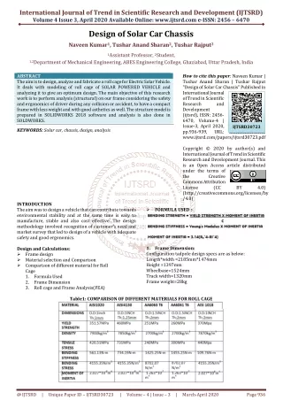 international journal of trend in scientific