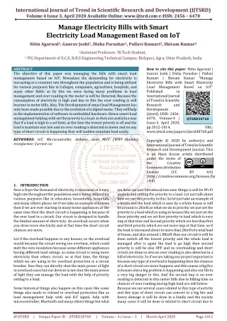 international journal of trend in scientific