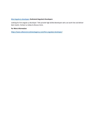 hire angular js developer dedicated angularjs
