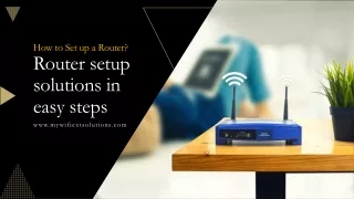 How to Set Up Router?