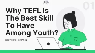 Why TEFL Is The Best Skill To Have Among Youth