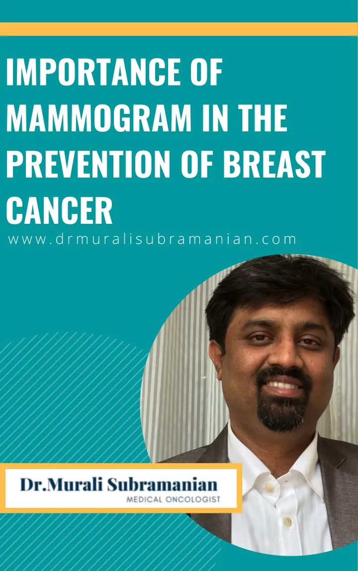 importance of mammogram in the prevention