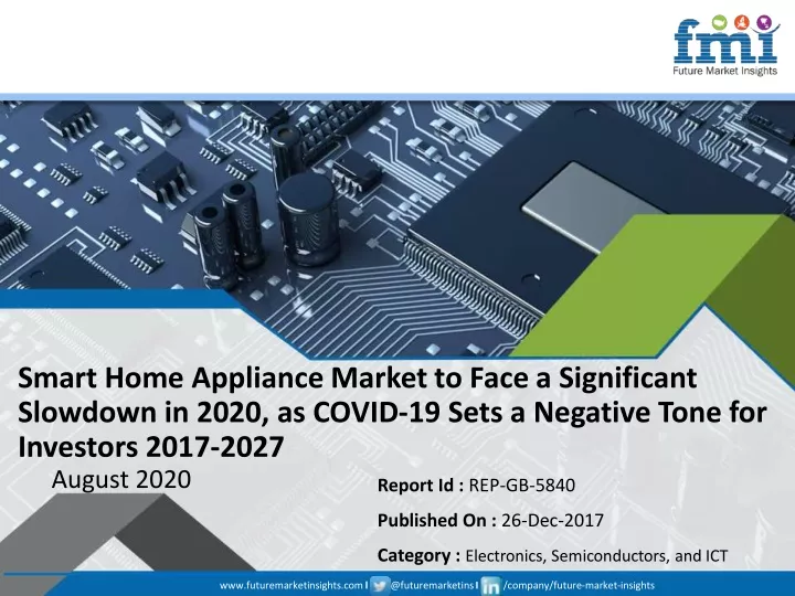 smart home appliance market to face a significant