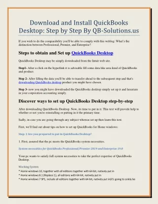 Buy QuickBooks Desktop 2020