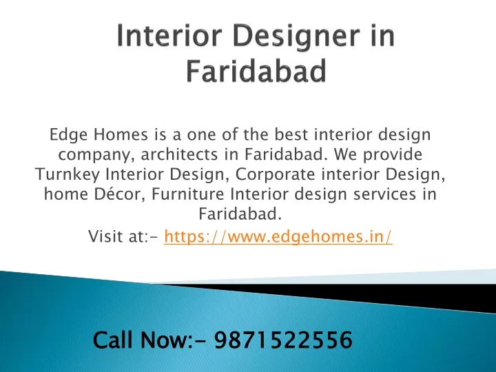 interior designer in faridabad