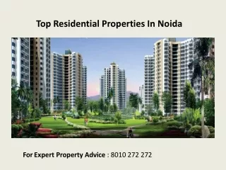 top residential properties in noida