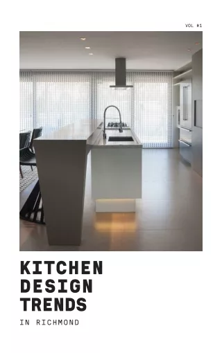 Kitchen Design Trends in Richmond