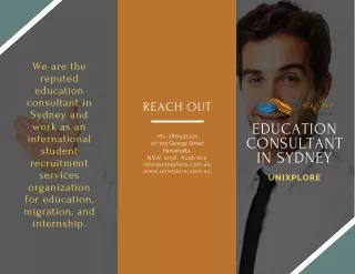 Best Education Consultant in Sydney