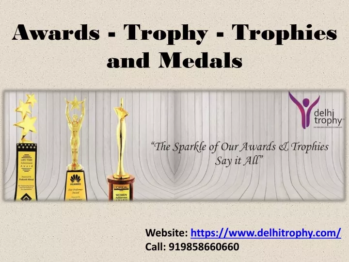 awards trophy trophies and medals