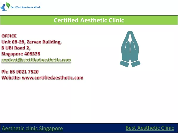 certified aesthetic clinic