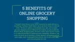 5 BENEFITS OF ONLINE GROCERY SHOPPING