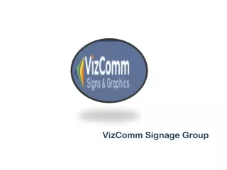 vizcomm signage group