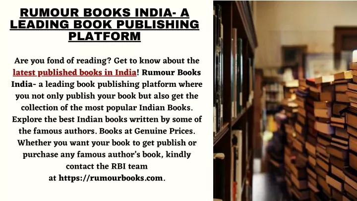 rumour books india a leading book publishing