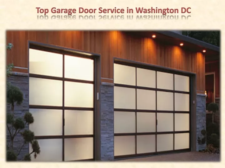 top garage door service in washington dc