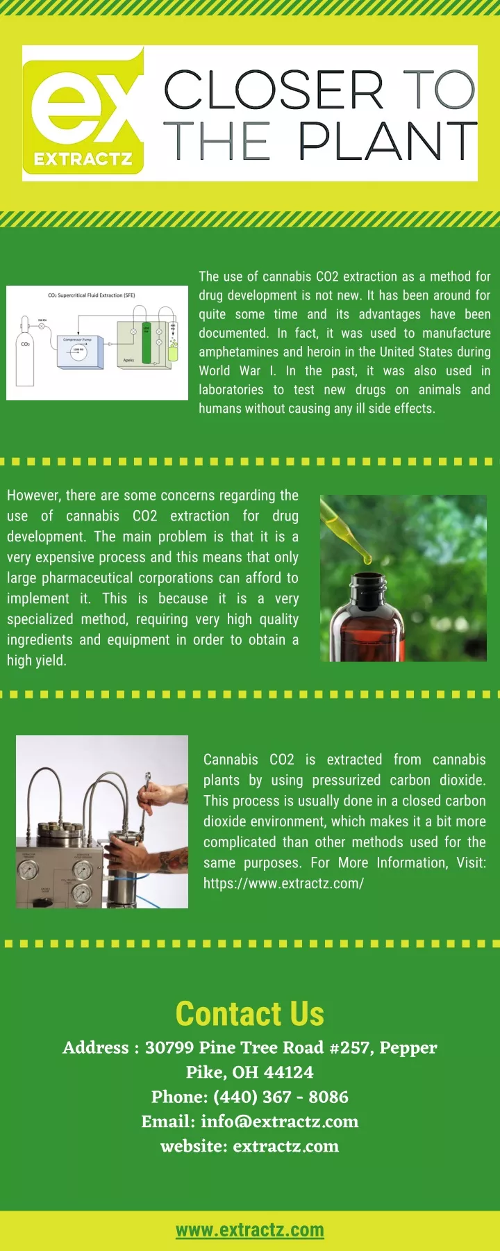 the use of cannabis co2 extraction as a method