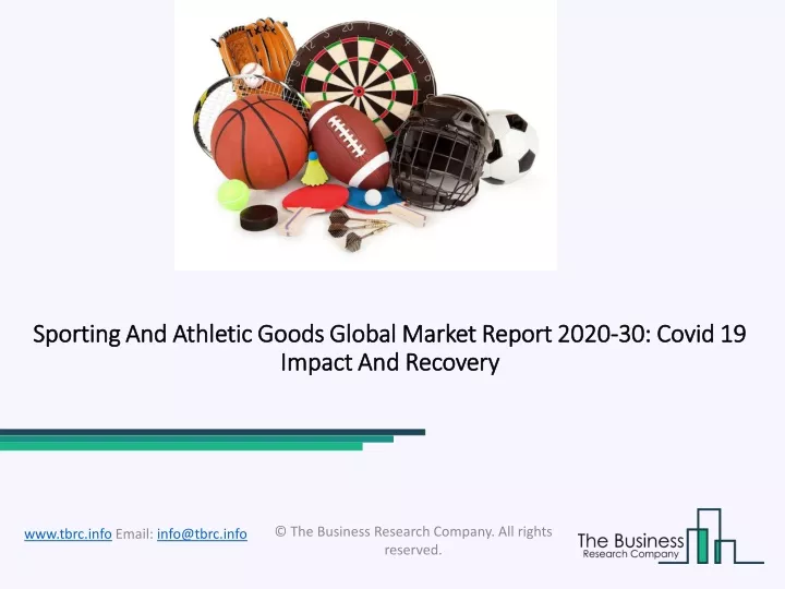 sporting and athletic goods global market report