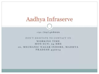 aadhya infraserve
