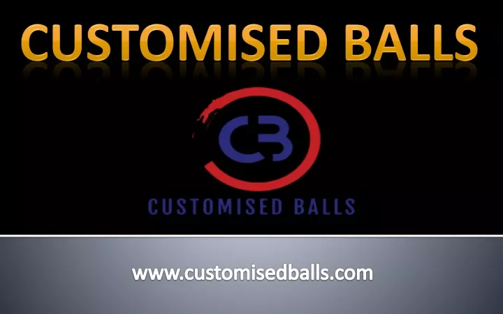 customised balls