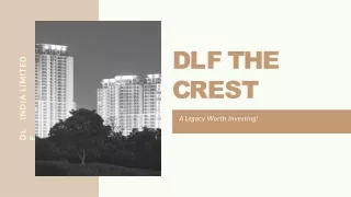 DLF The Crest Golf Course Road, Sector 54 Gurgaon