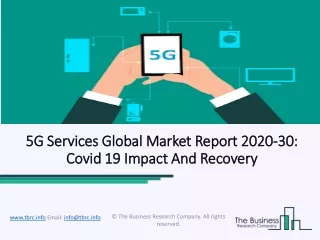 5G Services Market Share Analysis, Advancement And Precise Outlook – 2023