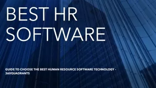 best hr software