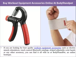 Shop Workout Equipment Accessories Online At Bodyfitandpet