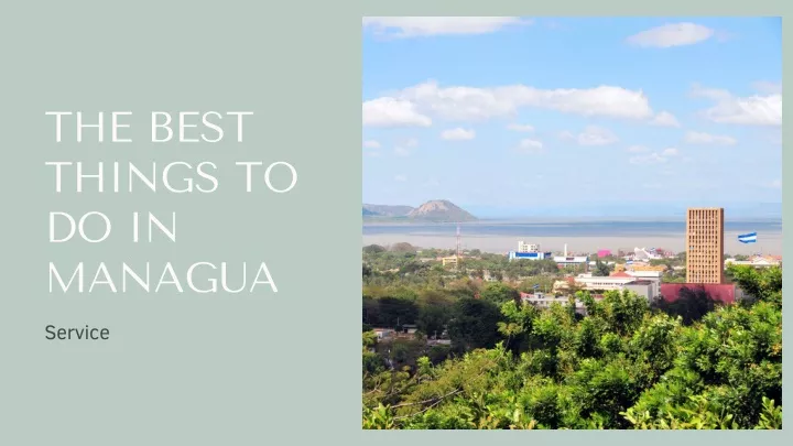 the best things to do in managua