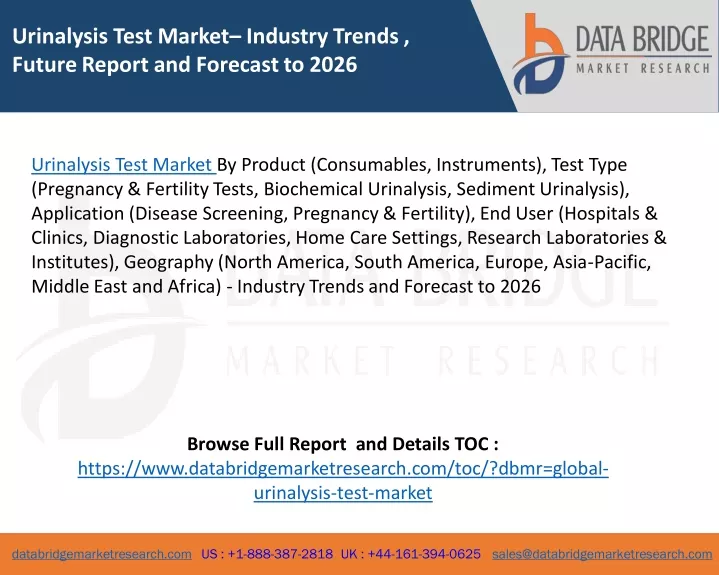 urinalysis test market industry trends future