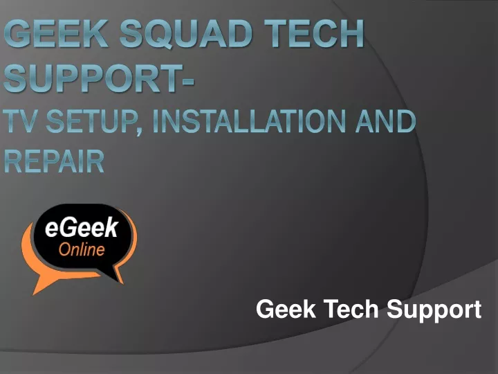 geek tech support